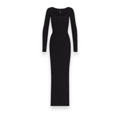 Skims Lounge Long Sleeve Dress