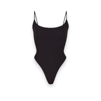 SKIMS cami bodysuit designed for a seamless fit and all-day comfort, perfect for layering or wearing solo.