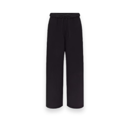 Comfortable cotton fleece straight leg pants perfect for lounging.