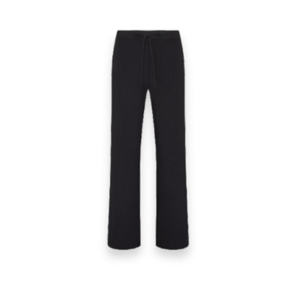 SKIMS cotton jersey straight leg pant in soot color, offering a comfortable and stylish fit for everyday wear