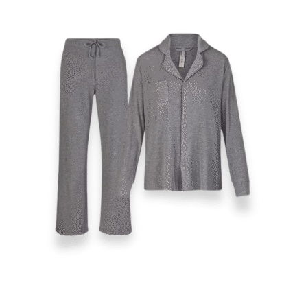 Grey Skims Pajama Set – Ultra Soft Loungewear for Women