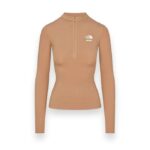 north face x skims refina long sleeve top ochre
