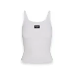 dolce and gabbana x skims cotton rib scoop tank snow