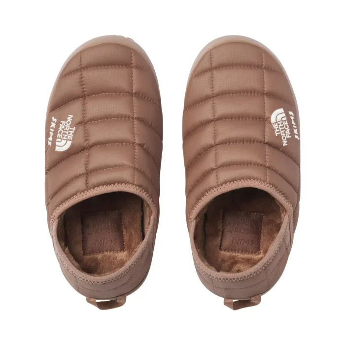 North Face x SKIMS ThermoBall Traction Mules V Sienna