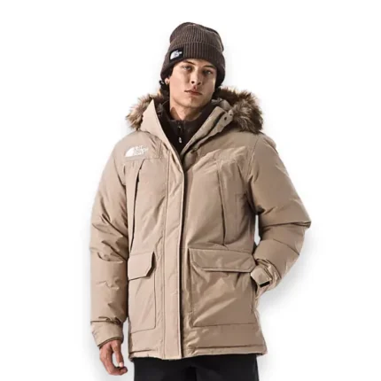 Skims x The North Face McMurdo Parka barlay pink