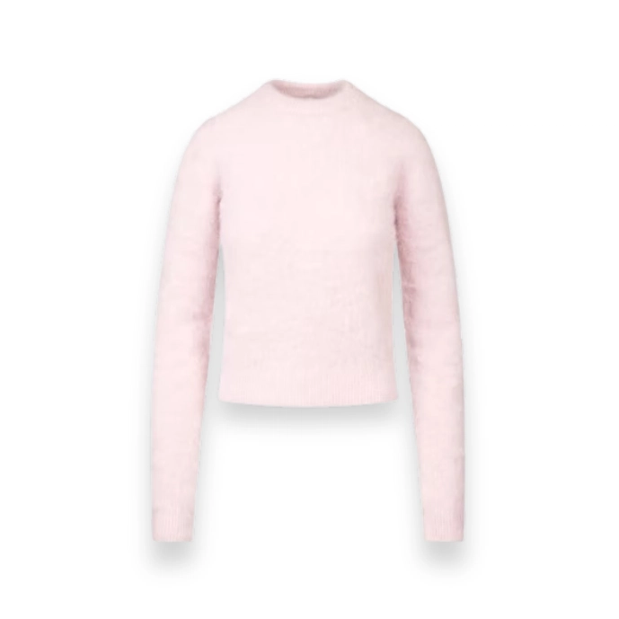 skims-brushed-alpaca-crewneck-sweater-cherry-blossom SKIMS Brushed Alpaca Crewneck Sweater