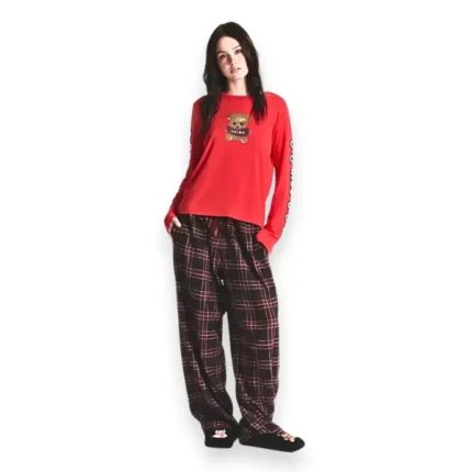 Cactus Plant Flea Market x SKIMS Sleep Flannel Pant Set