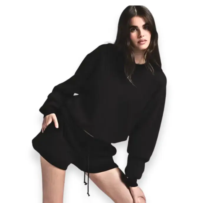 skims cotton fleece classi crewneck Skims Cotton Fleece Classic Crewneck